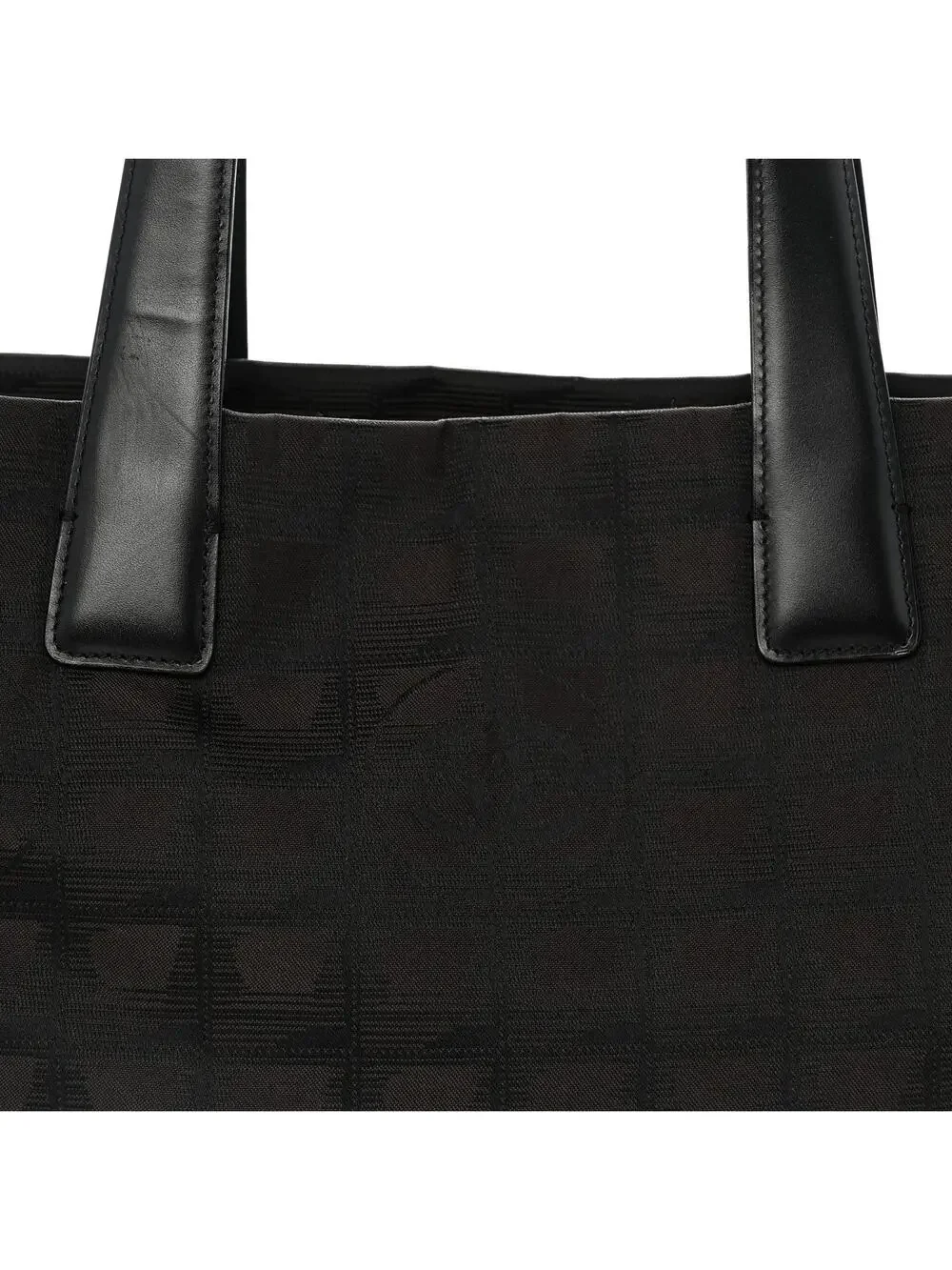 Chanel Nylon Small Travel Tote Brown #322563C55B